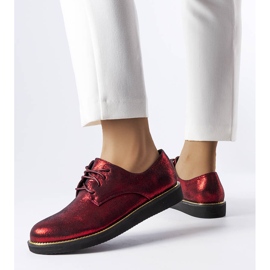 Cemeteryn punaiset kimaltelevat brokadikengät punainen 1