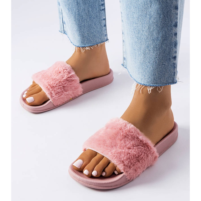 Raffaelen vaaleanpunaiset turkiset liukumäet vaaleanpunainen 1