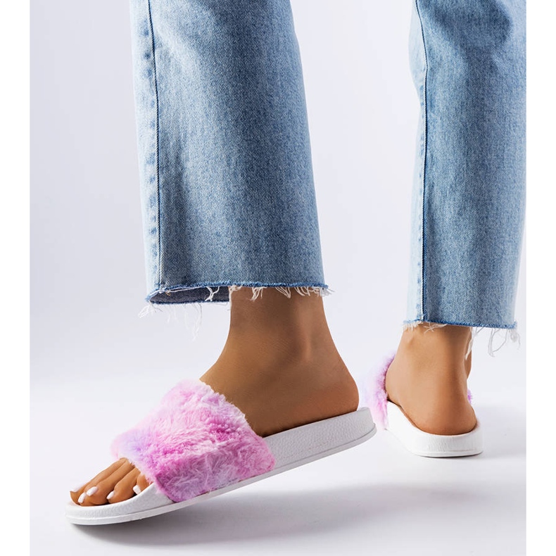 Raffaelen värikkäät turkiset liukumäet monivärinen 2