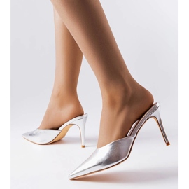 Silver Drainer kantapään liukusäätimet hopea 1