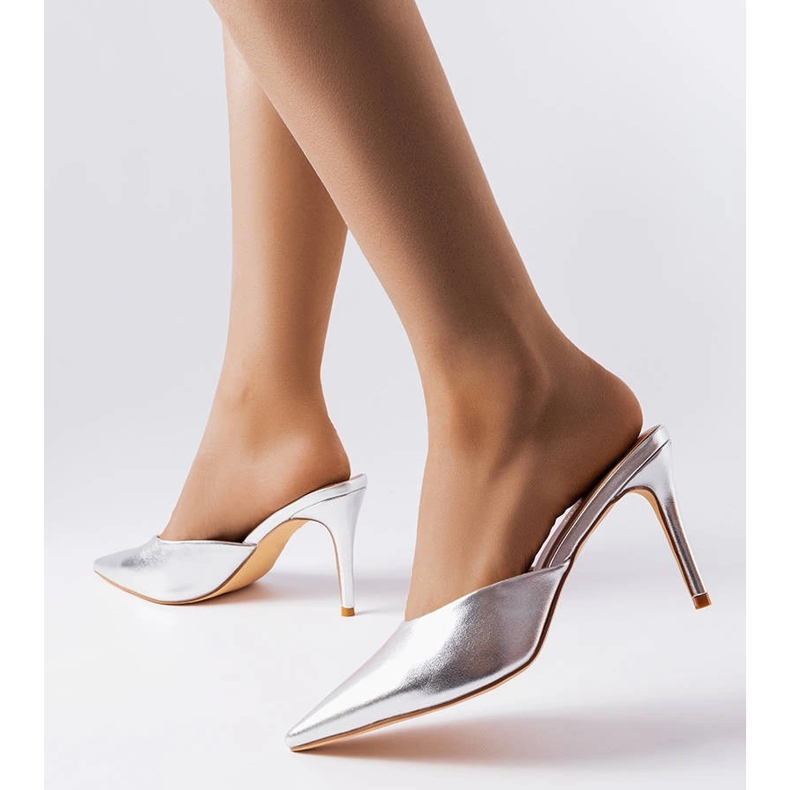 Silver Drainer kantapään liukusäätimet hopea 1