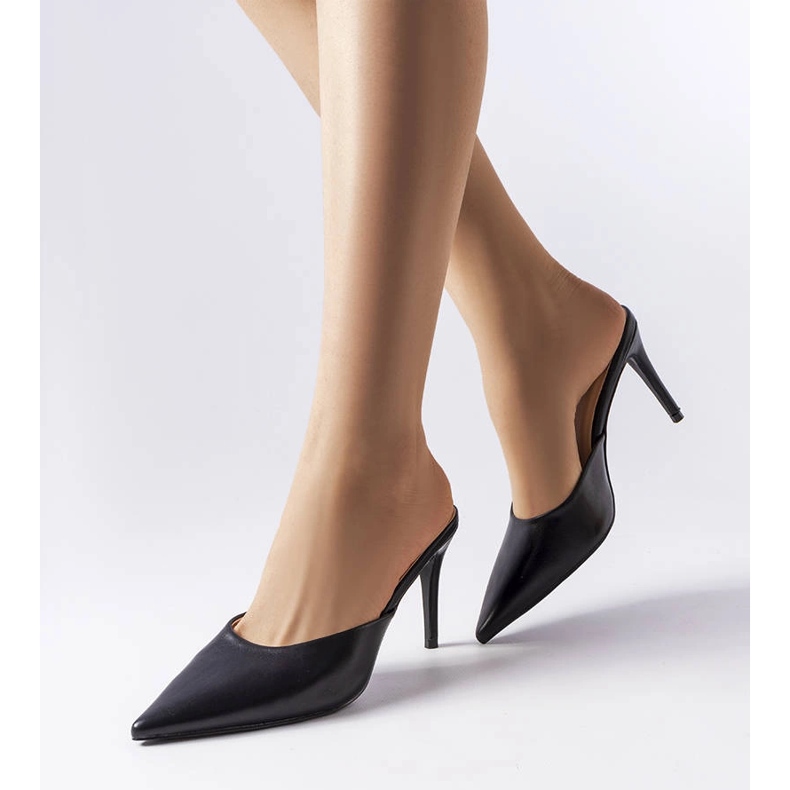 Drainer mustat korkokengät 1