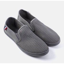 Miesten harmaat harjakattoiset lenkkarit Garibaldilta 1