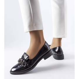 Butternut mustat lakatut kengät 1