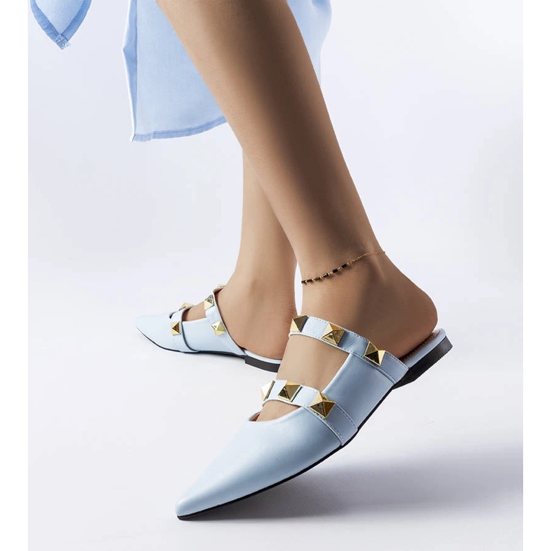 Ruckmanin siniset nastalliset sandaalit sininen 1