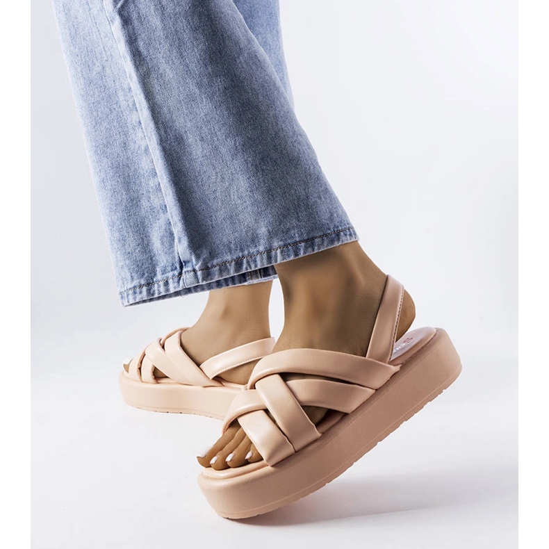 Pink Horseshoe -sandaalit vaaleanpunainen 1