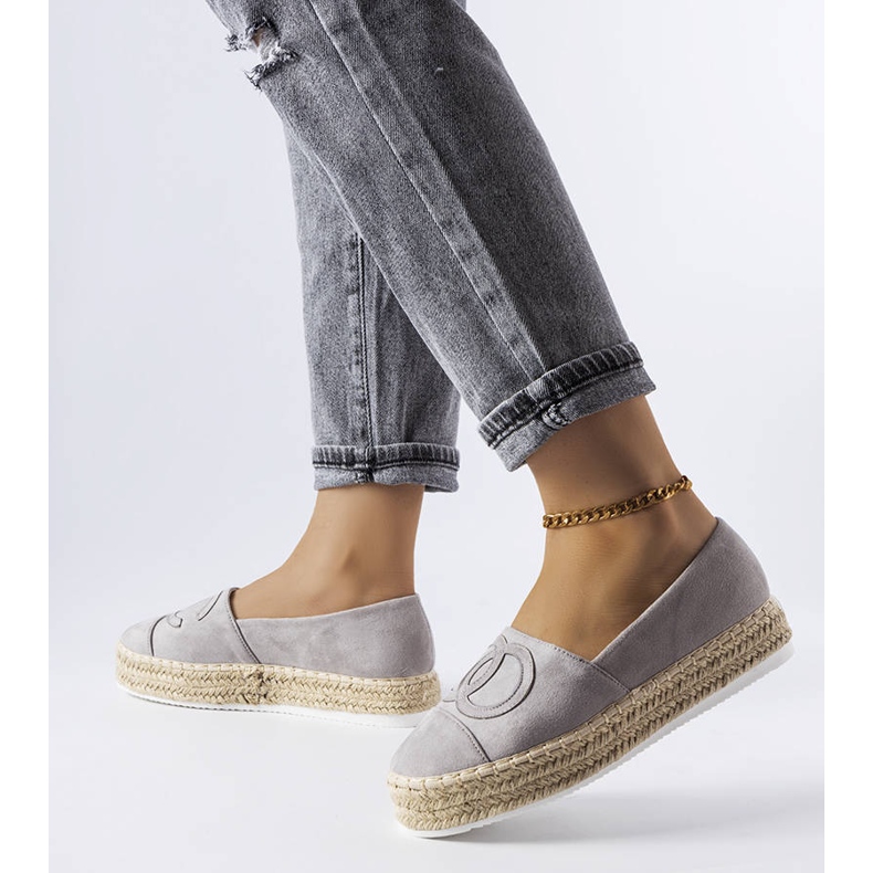 Beaudryn harmaat espadrillit 2
