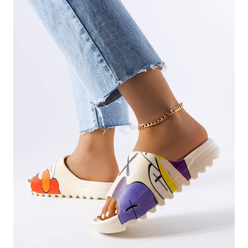 Beiget liukusäätimet kulutuspinnalla ja painatuksilla 2