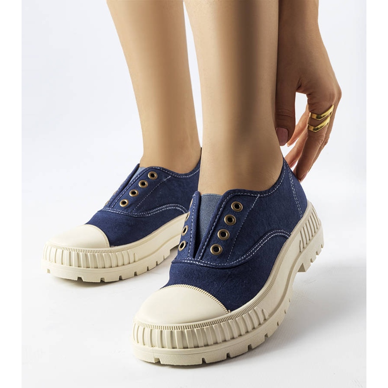 Waltonin tummansiniset lenkkarit sininen 1