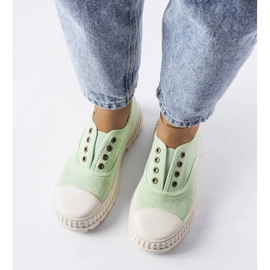 Waltonin vihreät joustavat lenkkarit 1