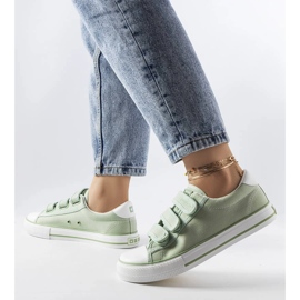 Vihreät tarranauhalliset tennarit Big Star LL274A202 1