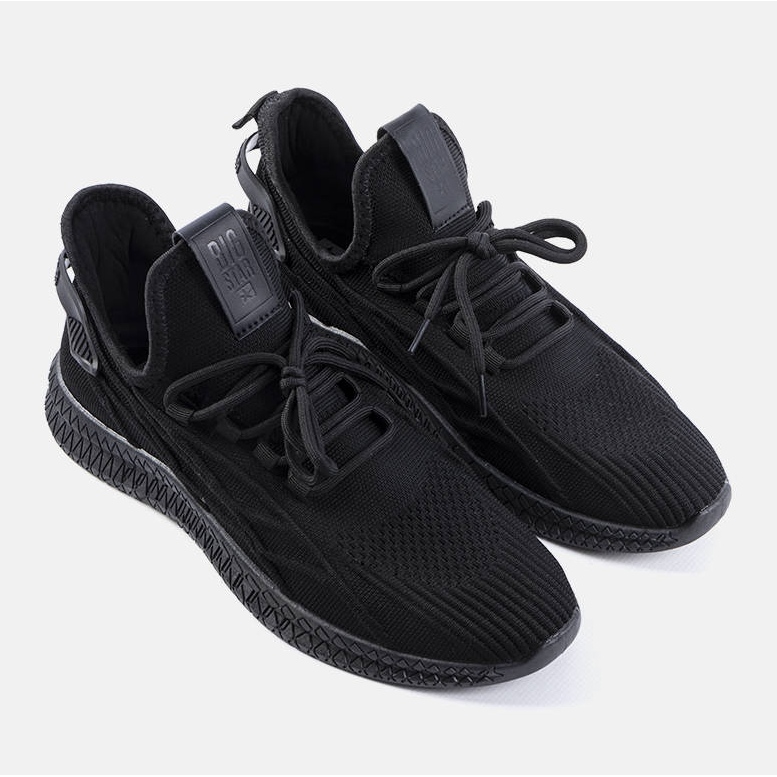 Big Star LL174336 miesten mustat tennarit 1