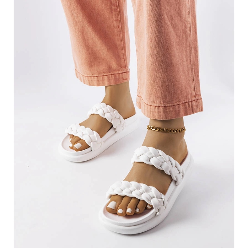 Angasin valkoiset tossut valkoinen 1