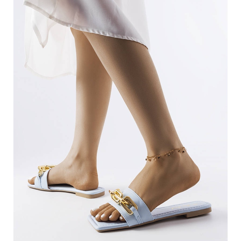 Cherell sininen ketju liukuu 2