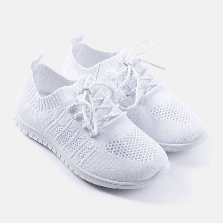 Waycrossin valkoiset lasten tennarit valkoinen 1