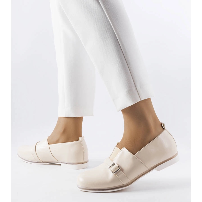 Felosan beige brogues nahkaisella pohjallisella 1