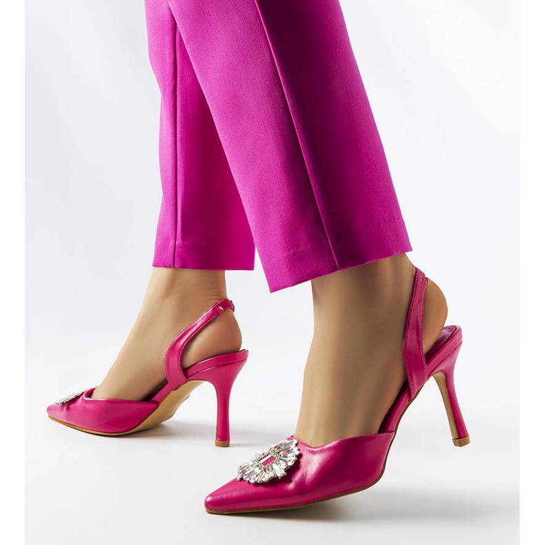 Moïsen vaaleanpunaiset zirkoniapumput vaaleanpunainen 2