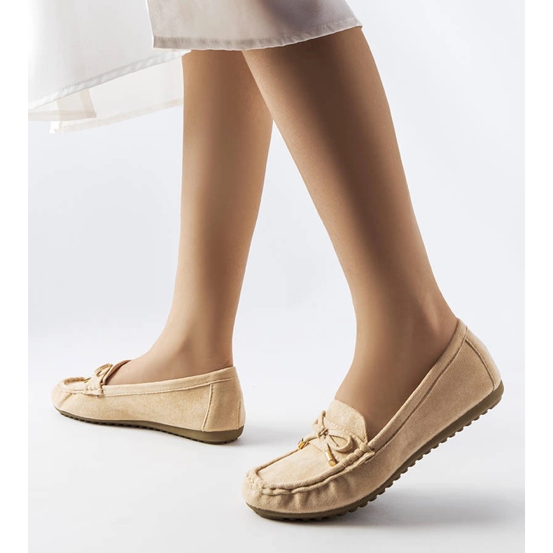 Grassellin beige-loaferit rusetilla 1