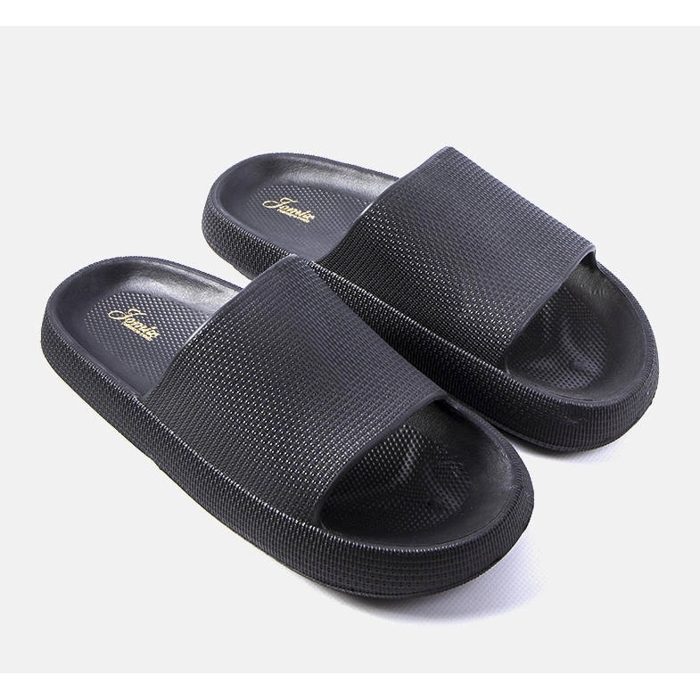 Huonin mustat miesten tossut 1