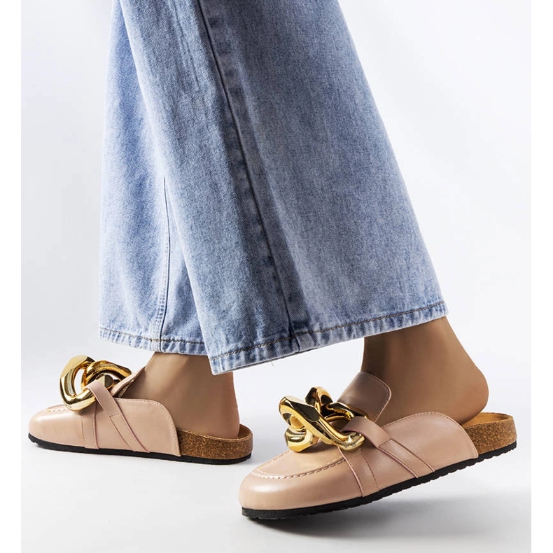 Christelle vaaleanpunaiset ketjutossut vaaleanpunainen 1