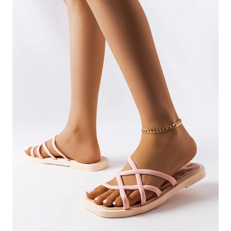 Pearlman pinkki kumiliukumäki vaaleanpunainen 1