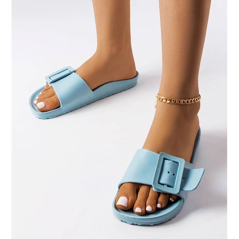 Nelmin siniset kumiset soljet sininen 1