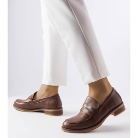 Deich ruskeat loaferit 1