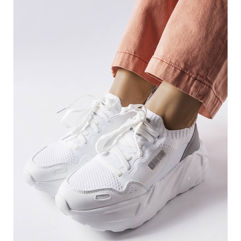 Big Star JJ274604 valkoiset tennarit valkoinen 1