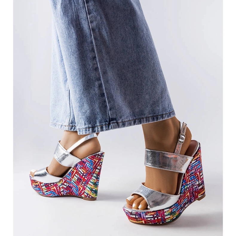 Hopeanväriset Westtide sandaalit 1