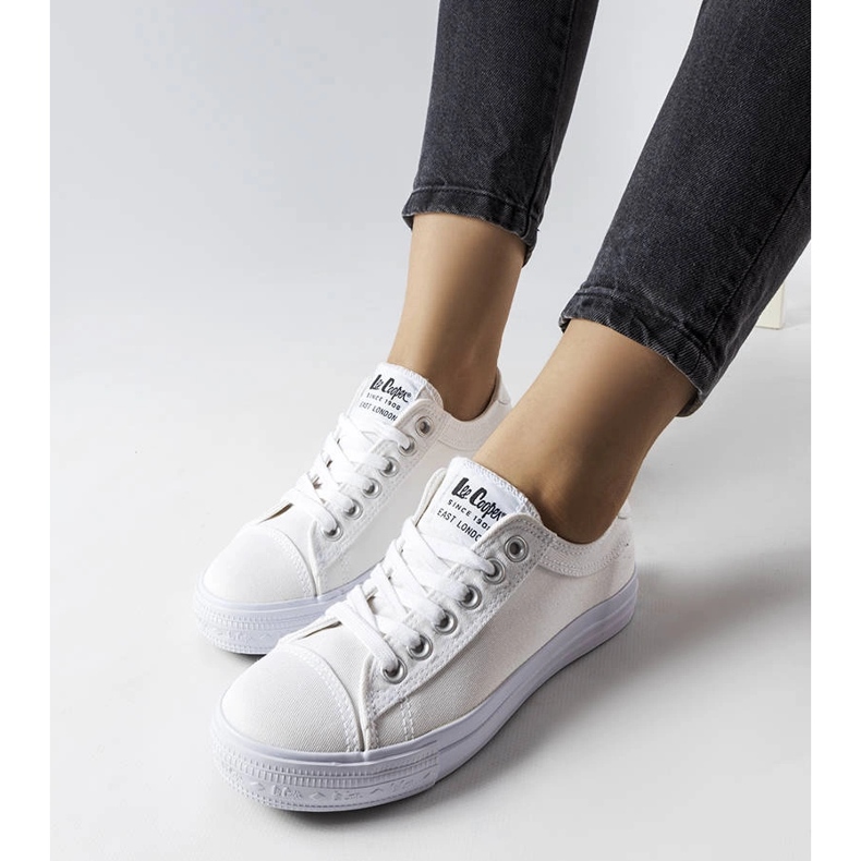 Lee Cooper LCW-22-31-0979L valkoiset tennarit valkoinen 1