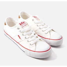 Valkoiset miesten Lee Cooper LCW-22-31-0863M tennarit valkoinen 1