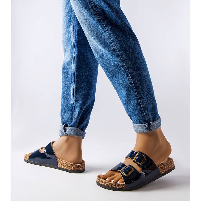 Lee Cooperin LCW-22-35-1157L siniset korkkiliukumäet ja soljet sininen 2