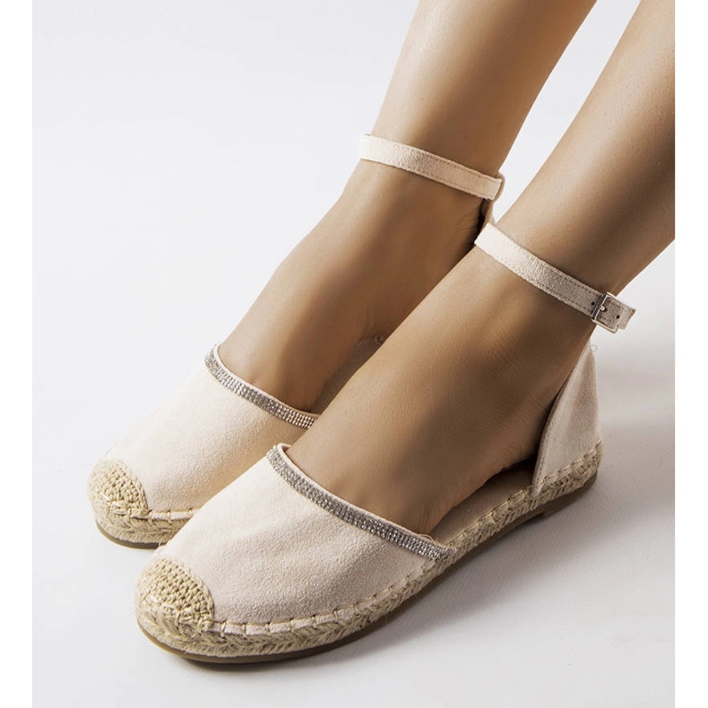 Lician beige-espadrillit 1