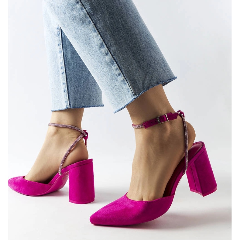 Stellan vaaleanpunaiset kantapääpumput vaaleanpunainen 1