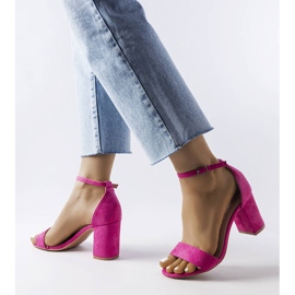 Lournan vaaleanpunaiset matalakorkoiset sandaalit vaaleanpunainen 1