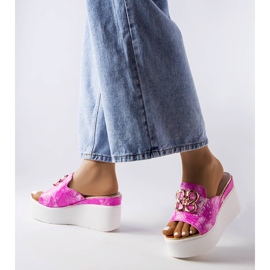 Havanna pinkit wedge sandaalit vaaleanpunainen 1