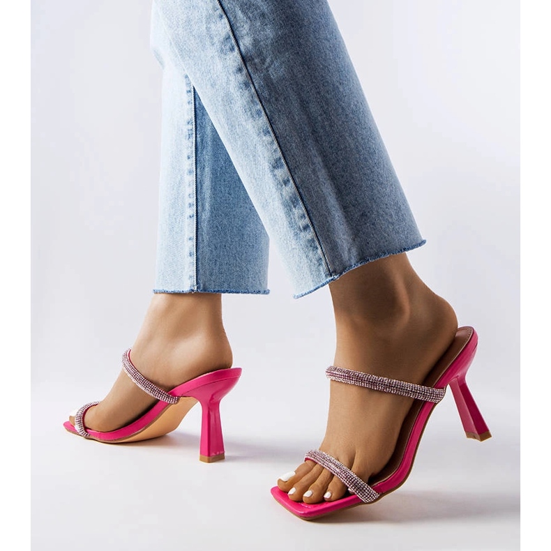 Inna Evelinan vaaleanpunaiset korkokengät vaaleanpunainen 1