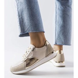 Goodin Galileon beige harjakattoiset nahkakengät 2