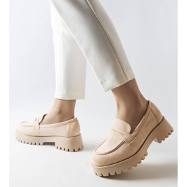 Inna Beiget ekologiset mokkanahkakengät Dinalta 2