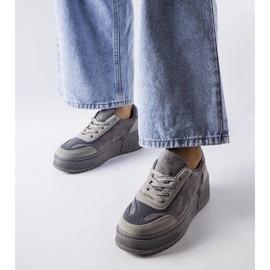 Fabiennen harmaat alustalenkkarit 1