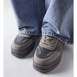 Fabiennen harmaat alustalenkkarit 2