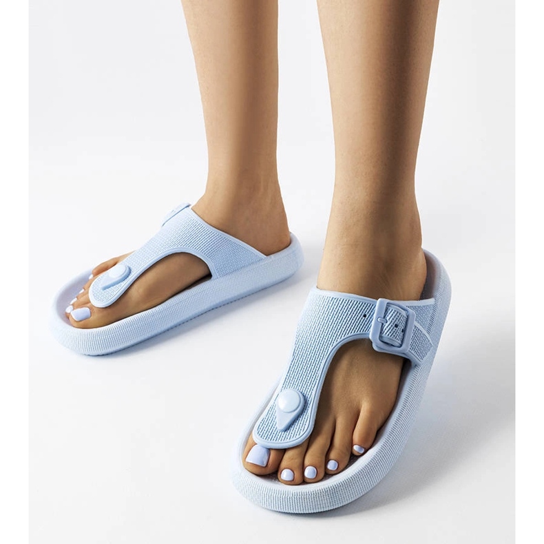 Morettin siniset alustasandaalit sininen 1