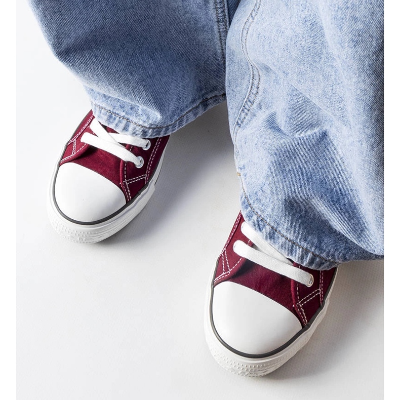 Burgundy Lee Cooper LCW-22-31-0864L lenkkarit punainen 1