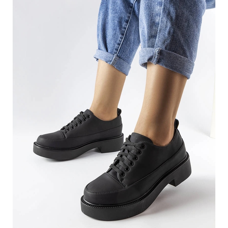 Mericon mustat flat kengät 1