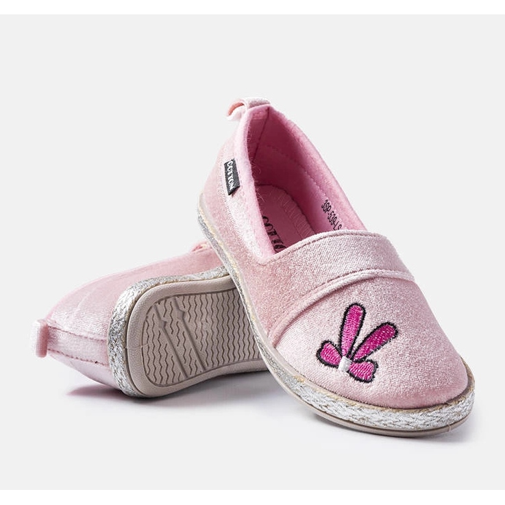 Patrian vaaleanpunaiset veluuriballerinat vaaleanpunainen 2