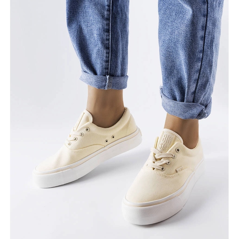 Big Star LL274144 keltaiset alustalenkkarit keltainen 1