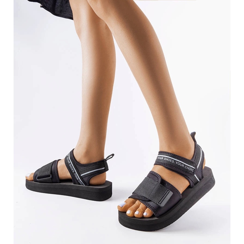 Big Star mustat vaahtosandaalit LL274784 1