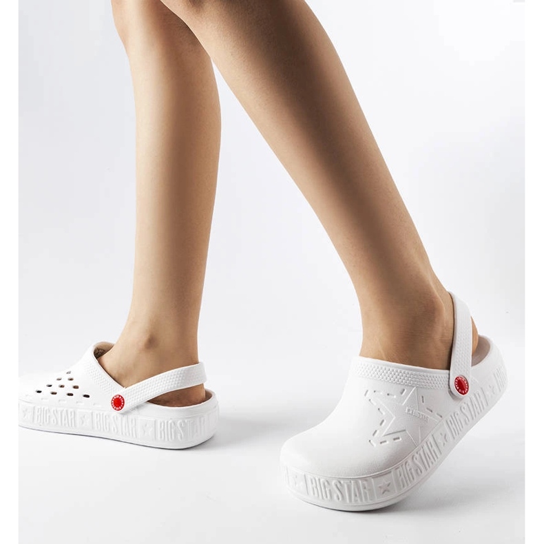 Big Star II275003 valkoiset tossut valkoinen 2