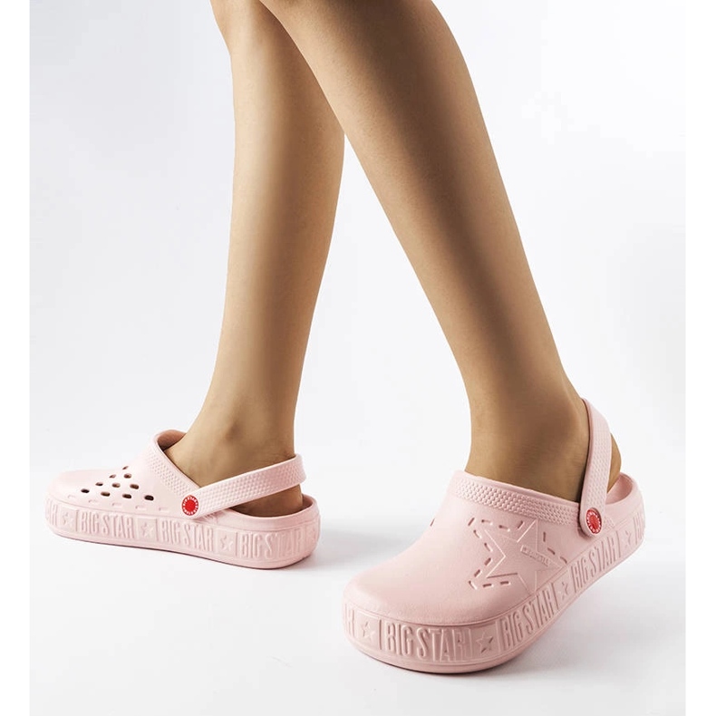 Big Star II275008 vaaleanpunaiset tossut vaaleanpunainen 2