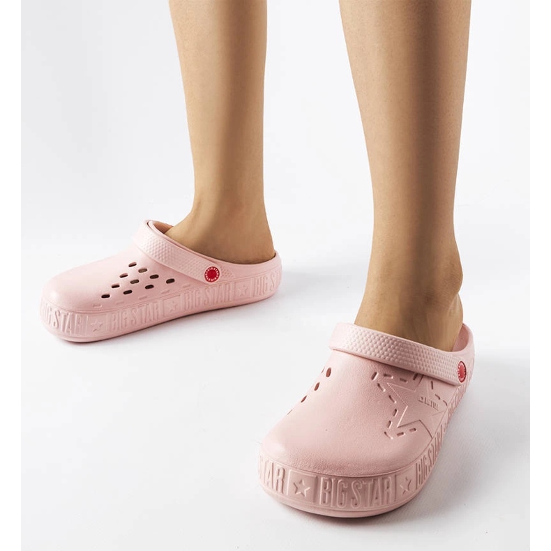 Big Star II275008 vaaleanpunaiset tossut vaaleanpunainen 1